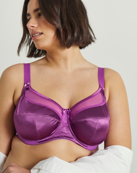 Goddess Keira Full Cup Wired Bra Amethyst