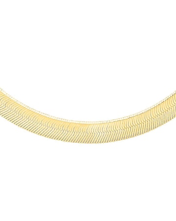 9ct Yellow Gold Herringbone Chain
