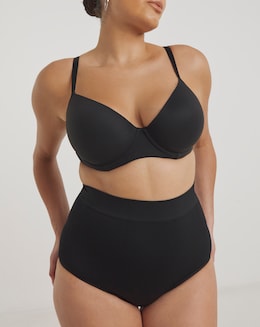 MAGISCULPT Medium Control Seamfree High Waist Brief Black