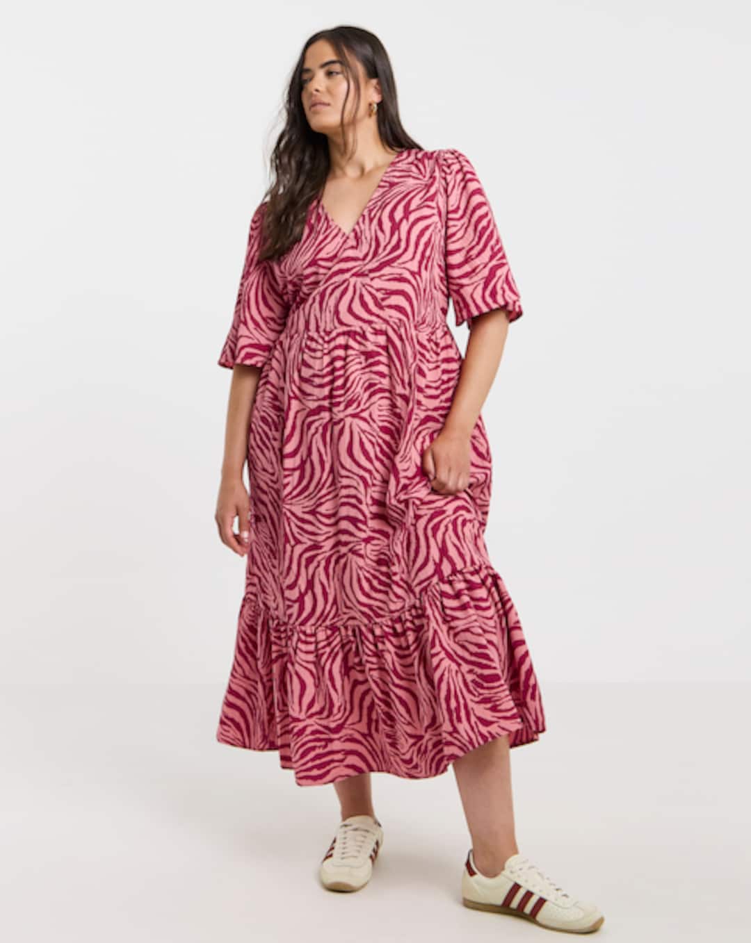 Women's Pink Animal Print Dresses | Simply Be