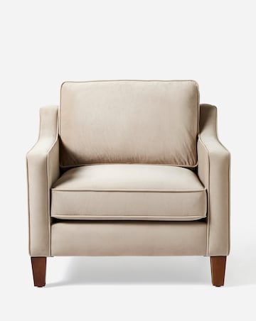 Amy Velvet Oversized Armchair