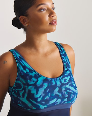 Sports Swimdress With Shorts