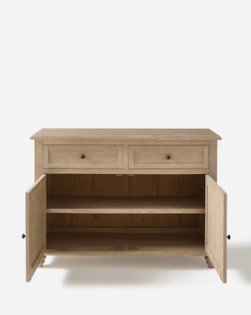 Julipa Imogen Ready Assembled Wooden Small Sideboard