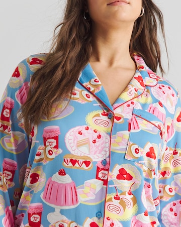 Chelsea Peers Jersey Desserts Print Pyjama Set
