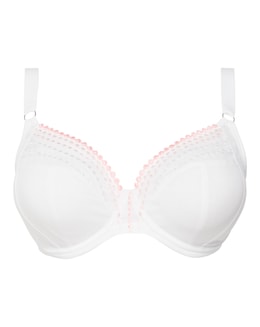 Elomi Matilda Plunge Wired Bra White