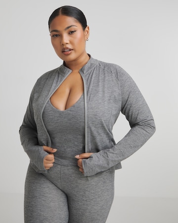 TALA SkinLuxe Zip Through Running Top