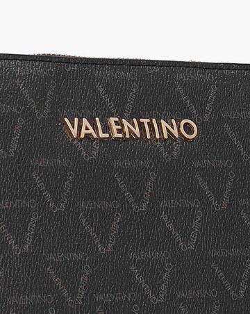 Valentino Bags Lady Black Multi Repeat Logo Pochette Bag