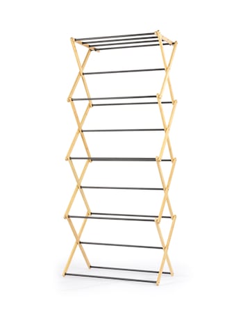 Beldray Bamboo 4 Tier Clothes Airer