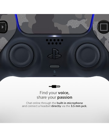 PlayStation 5 DualSense Wireless Controller - Grey Camouflage