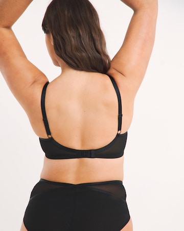 Panache Tango II Essence Balcony Wired Non Padded Bra Obsidian