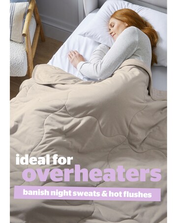 Silentnight Restore Cooling Lightweight Blanket Natural