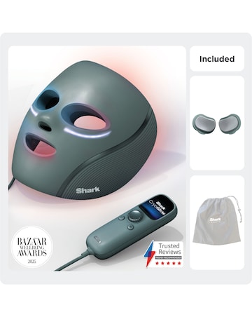 Shark Cryoglow Under-Eye Cooling + Led Anti-Ageing & Blemish Repair Mask - Sage