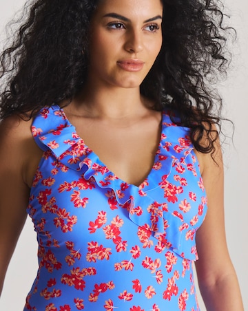 Simply Be Value 2 Pack Wrapover Ruffle Swimdresses