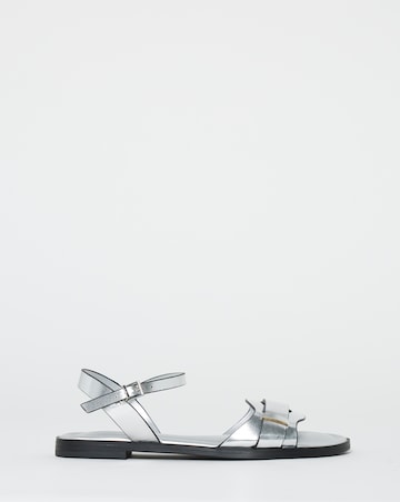 Lucia Woven Two Part Sandals - Wide Fit (E)