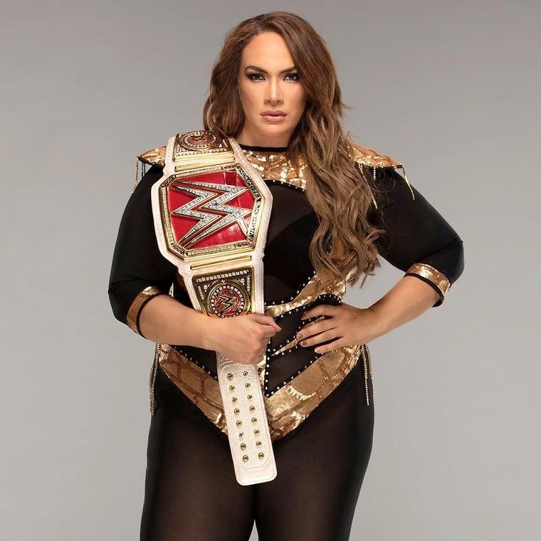 Nia Jax wrestler in the ring