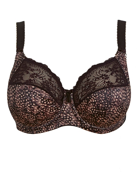 Elomi Morgan Full Cup Wired Bra Ebony