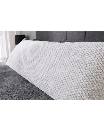 Waffle Fleece Bolster Cushion