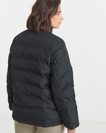 Snowdonia Black Showerproof Short Coat