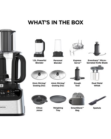 Kenwood FDM73.850SS 3-in-1 Food Processor