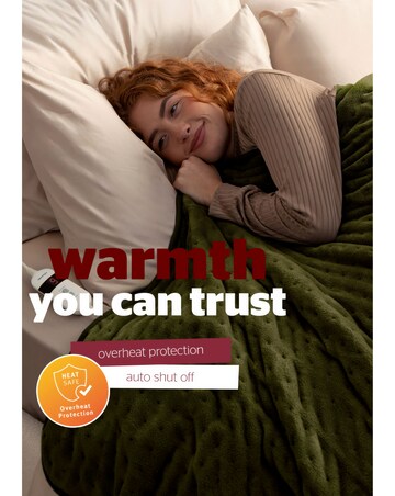Silentnight Luxury Heated Throw