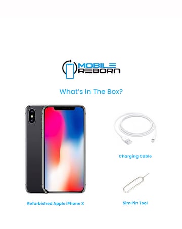 Refurbished Apple iPhone X 64GB - Space Grey (Pristine Condition)