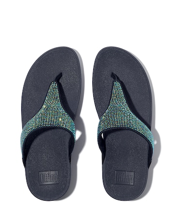 Fit Flop Lulu Crystal Toe-Post Sandals Standard Fit
