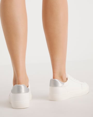 Millie Classic Lace Up Trainers Wide E Fit