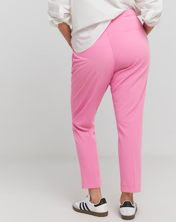 Pink Tailored Tapered Trouser