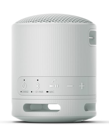 Sony SRS-XB100 Portable Wireless Speaker - Light Grey