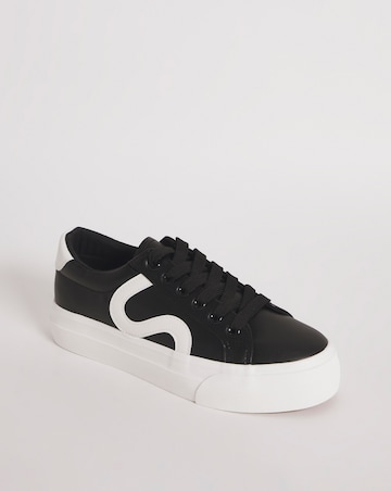 Sahara S Side Panel Trainers - Wide Fit (E)