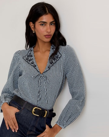 Nobody's Child Isla Seersucker Blouse