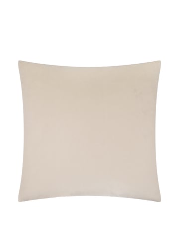 Paoletti Evoke Cut Velvet Large Cushion Cover - Mink