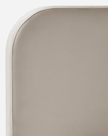 Emery Velvet Bed Frame with 3 Layer Memory Foam Hybrid Mattress