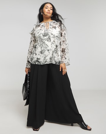 Joanna Hope Ruffle Blouse