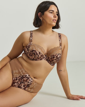Elomi Lucie High Leg Knicker Wildcat