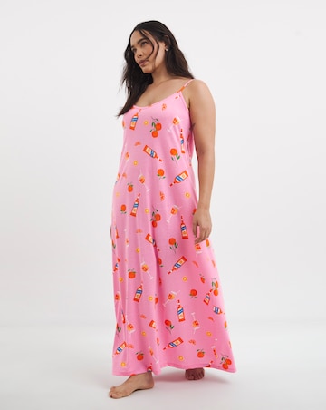 Simply Be Value Nightie Spritz Print