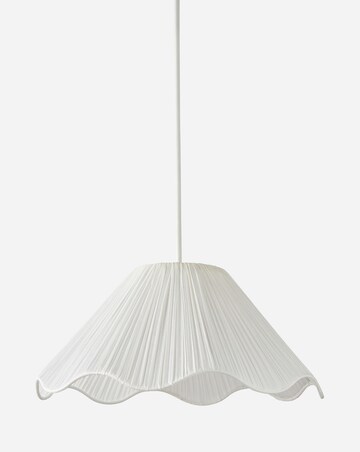 River Pleated Scallop Edge 40cm Shade