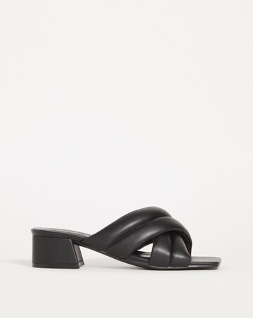 Delly Soft Volume Low Mule Sandals Ex Wide Fit Simply Comfort