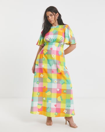 Twisted Wunder Ziggy Check Dress