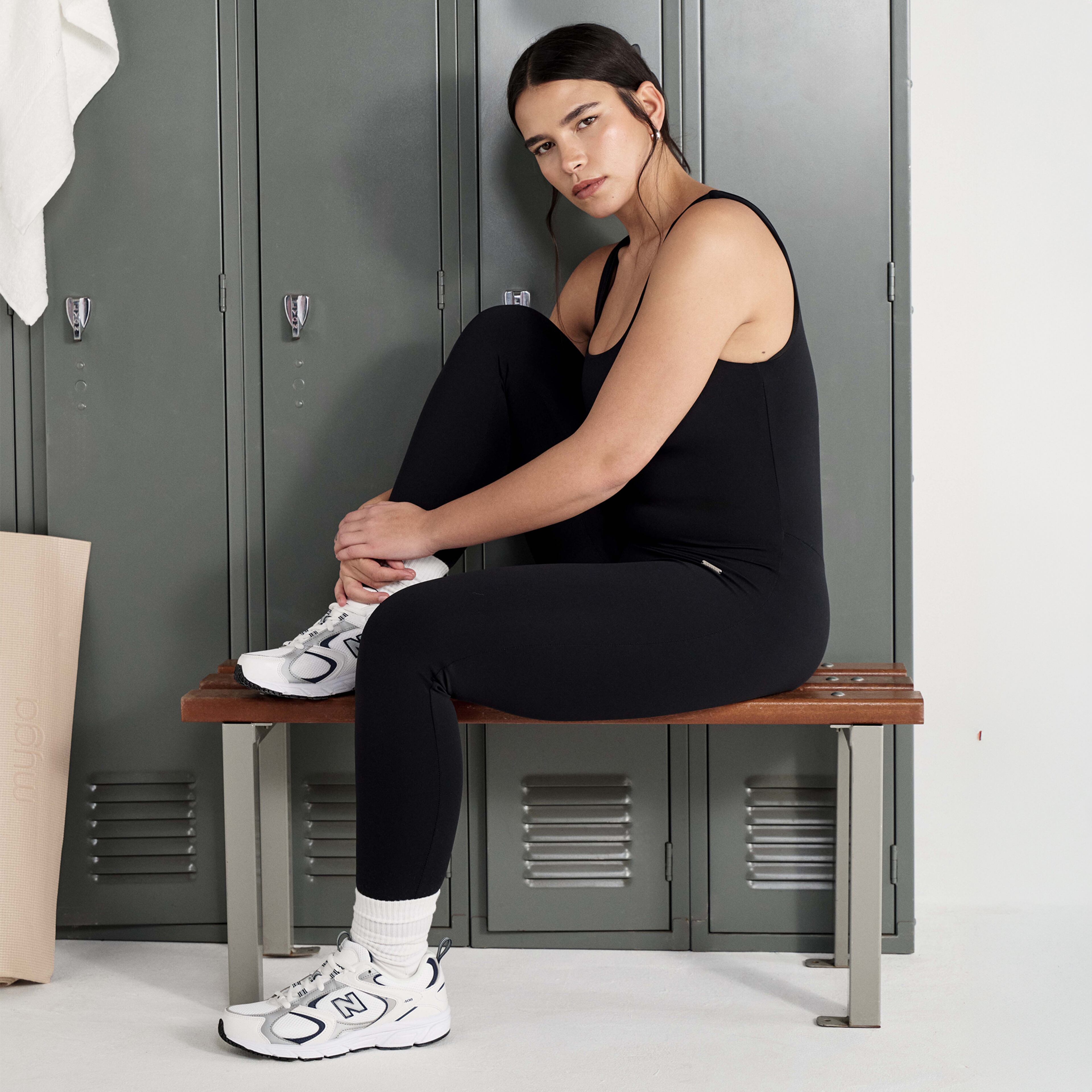 Model wears new season gym wear