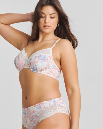 Pretty Secrets (2 Pack) Adrianne Full Cup Wired Bras Pink Floral