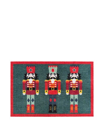 My Mat Nylon Indoor Pattern Christmas Nutcracker Doormat