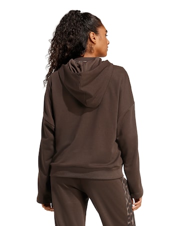 adidas Leopard 3 Stripe Hoodie