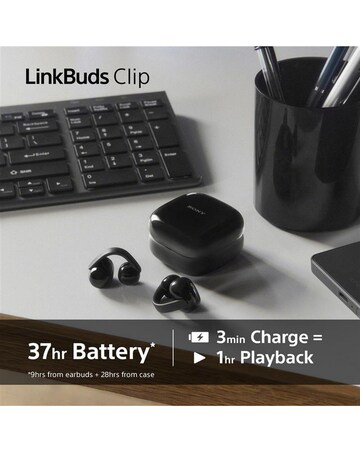 Sony LinkBuds Clip Open-Ear True Wireless Earbuds - Green