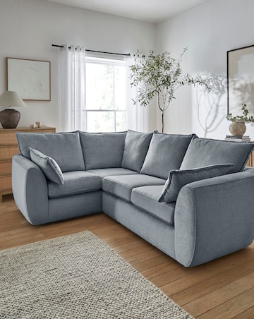 Finch Chenille Left Hand Corner Sofa