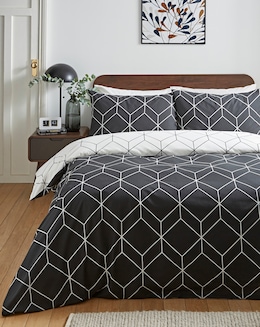 Oberon Monochrome Duvet Set