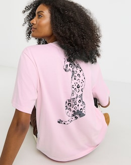 adidas Animal Back Print T-Shirt