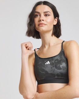 adidas All Over Print Low Support Sports Bra