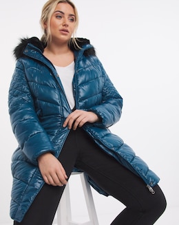 Luxe Longline Padded Coat