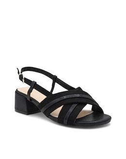 Paradox London Nancy Wide E Fit Block Heel Sandal